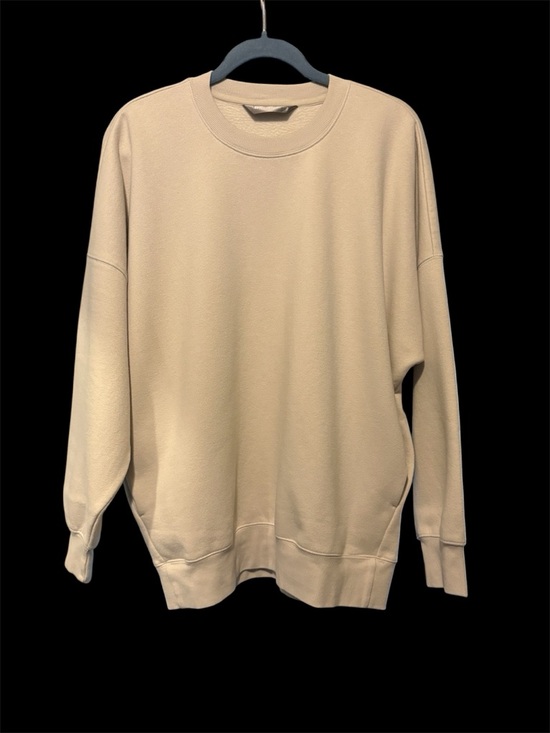 Tuff Athletics Tops - Tuff Athletics Women’s Beige Crewneck Sweatshirt